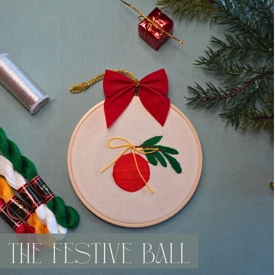Mindful Ornament Kit: The Festive Ball