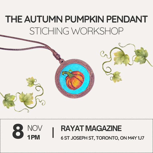 Workshop: The Autumn Pumpkin Pendant